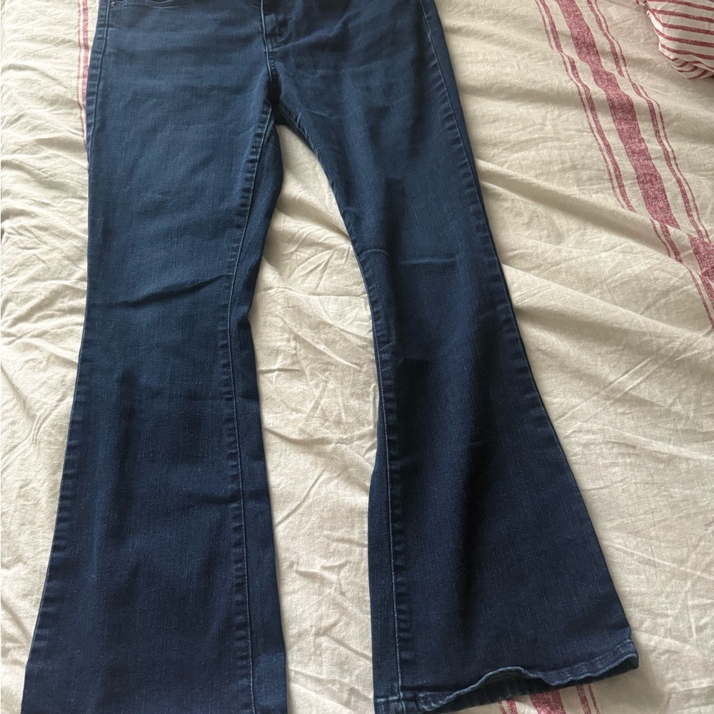 Signature by Levi Strauss Dark Blue Boot Cut Jeans